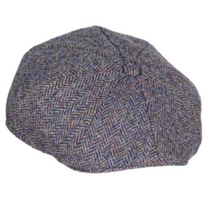 Peaky Blinders Pet, Slate Visgraat Harris Tweed