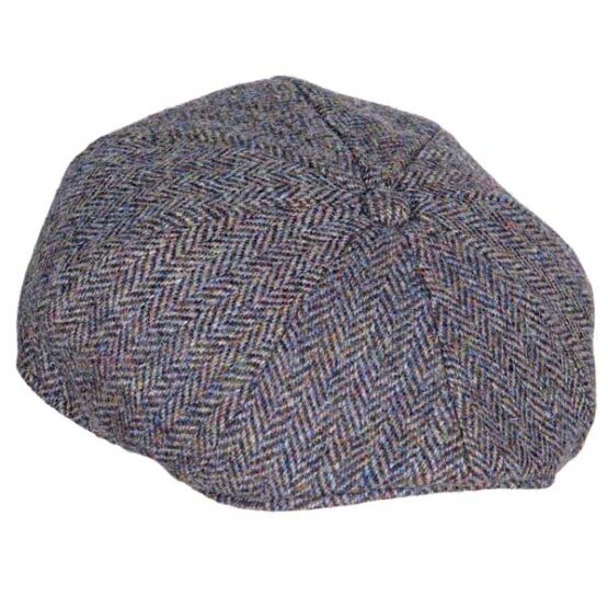 Peaky Blinders Pet, Slate Visgraat Harris Tweed