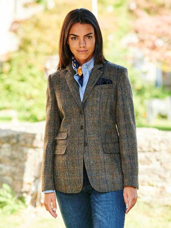 Harris tweed Dames Jasje 631