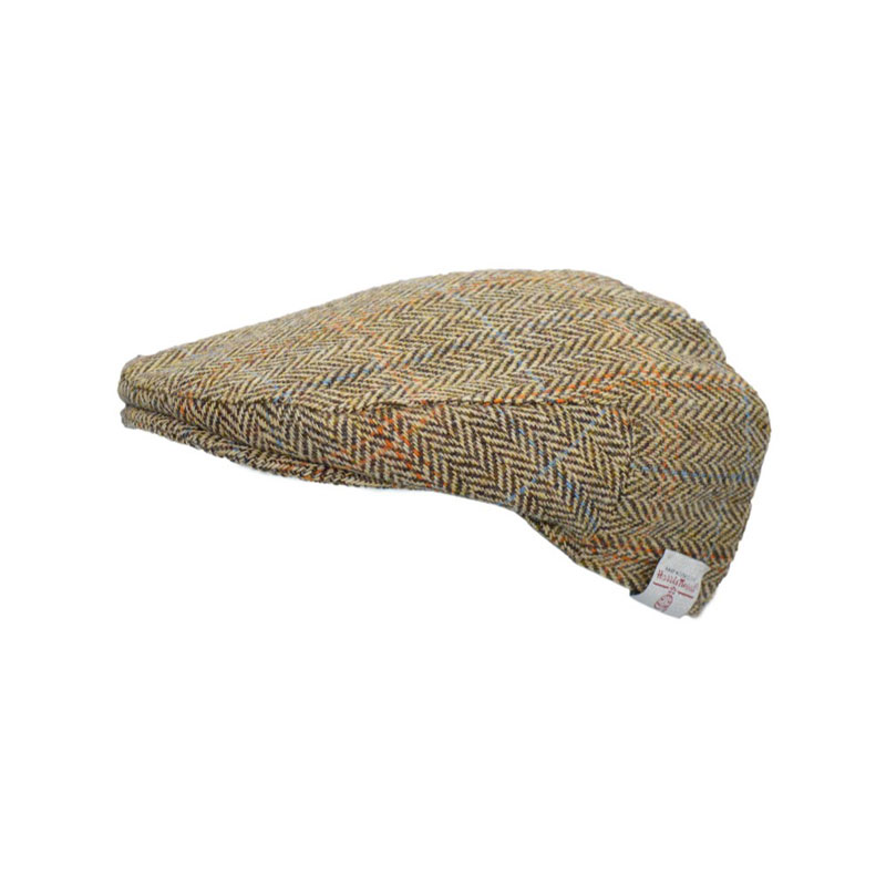 Flat Cap 629 Harris Tweed Sand - Afbeelding 3