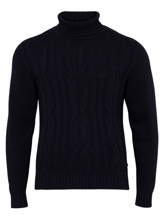 Alan Paine, Kabeltrui, Roll Neck Jumper - Updated Fit - Afbeelding 2