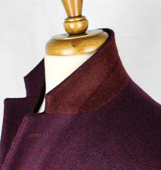 Yorkshire Tweed Colbert, Patrick Jacket - Damson - Afbeelding 5