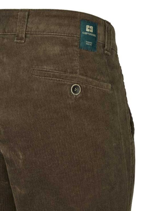 Rib broek Club of Comfort, Bruin