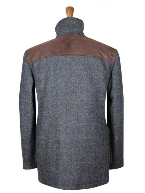 Harris Tweed Field Coat, Boyd Coat - Blue - Afbeelding 2