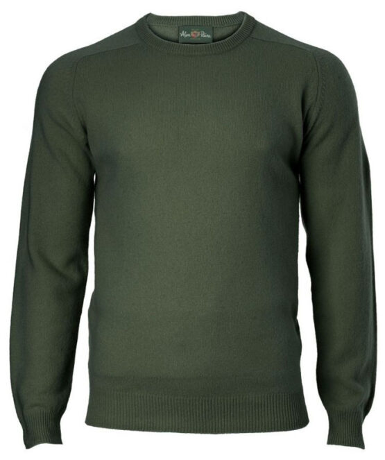 Alan Paine Lamswol Pullover Ronde-hals, Updated Fit - Rosemary - Afbeelding 4