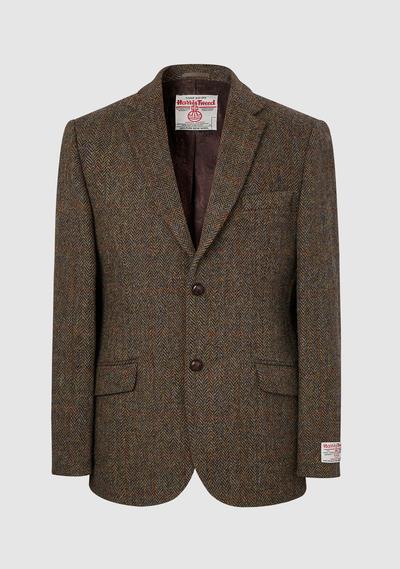 6053Harris_Tweed_colbert__PATRICK_JACKET___BROWN