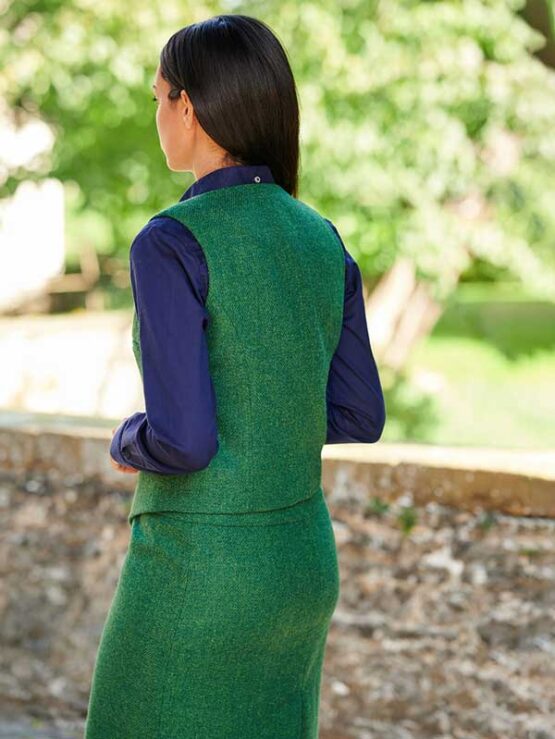 Wellington Harris Tweed Dames Vestje 608 - Afbeelding 3