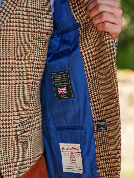 Harris Tweed Jacket Scot Check 625 - Afbeelding 3