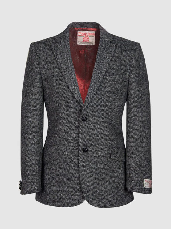 Harris Tweed Colbert, Patrick Jacket - Charcoal