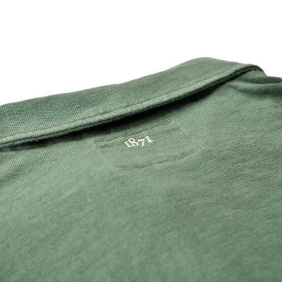 Long Sleeve Polo Shirt Green - Afbeelding 2