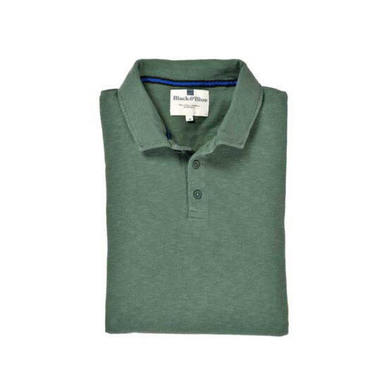 Long Sleeve Polo Shirt Green