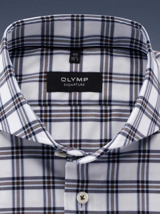 Shirt Olymp Signature Ruit - Afbeelding 2