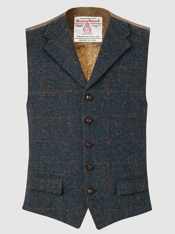 6071Harris_Tweed_Vestje__ANGUS_WAISTCOAT___BLUE_MULTI