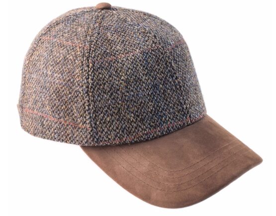 Harris Tweed Cap, Grey