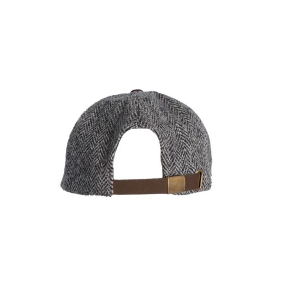 Harris Tweed Cap, Light Grey 601 - Afbeelding 4