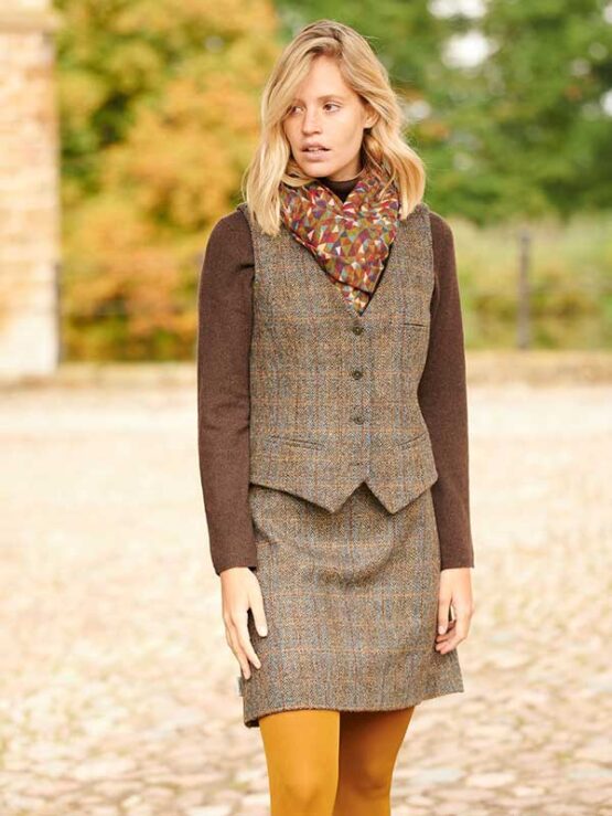 Wellington Harris Tweed Dames Vestje 631