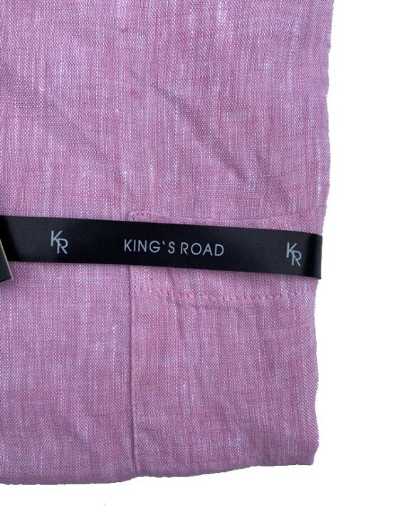 Shirt King's Road, Roze Linnen - Afbeelding 3