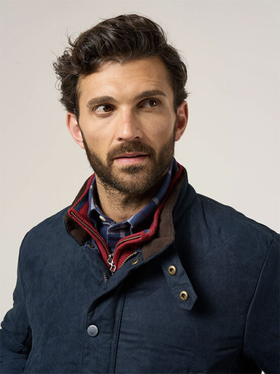 Alan Paine, Quilted Jacket Navy - Afbeelding 6