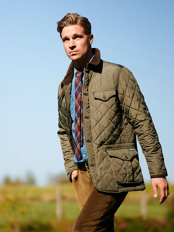 Gesteppt_Jack_met_Harris_Tweed_Details_Groen