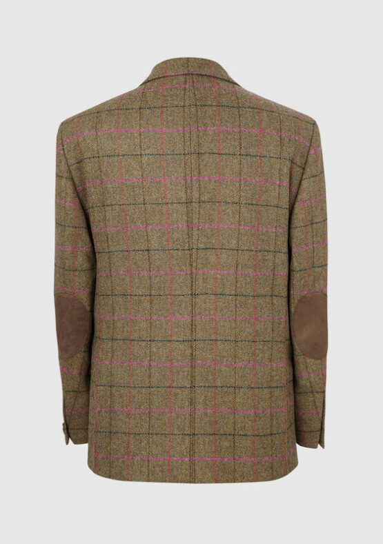 Yorkshire Tweed Colbert, Patrick Jacket - Green/Pink - Afbeelding 4