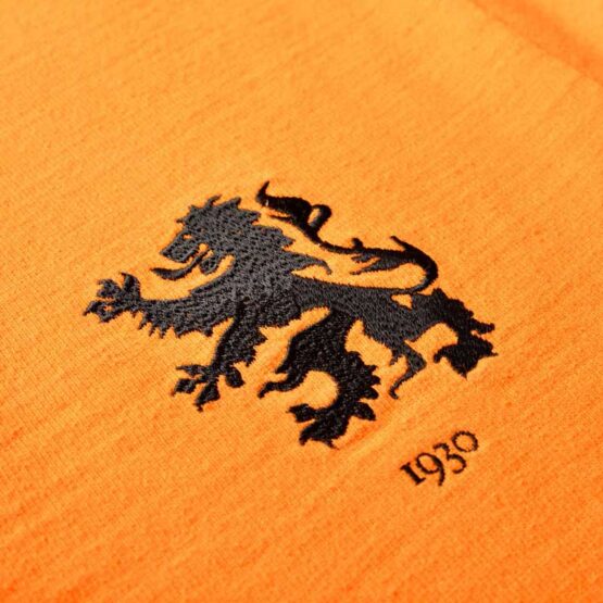 Netherlands 1930 Rugby Shirt Orange - Afbeelding 2