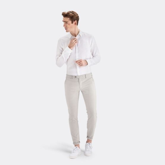 MMX Microstructuur Super Stretch Chino - Afbeelding 3