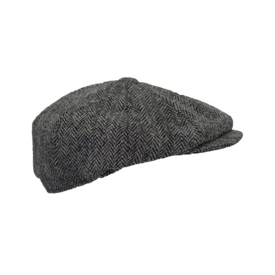 Bakerboy cap 601 Harris Tweed - Afbeelding 3