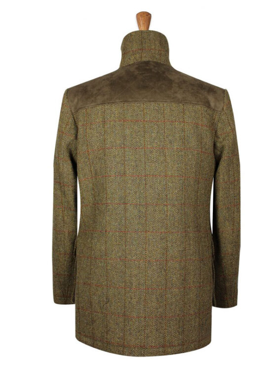 Harris Tweed Field Coat, Boyd Coat - Mustard - Afbeelding 3