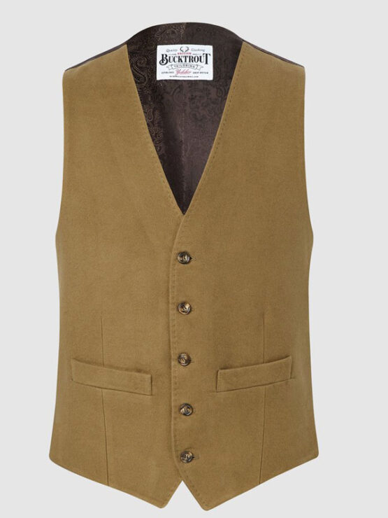 Vestje Moleskin, Iain Waistcoat - Lovat