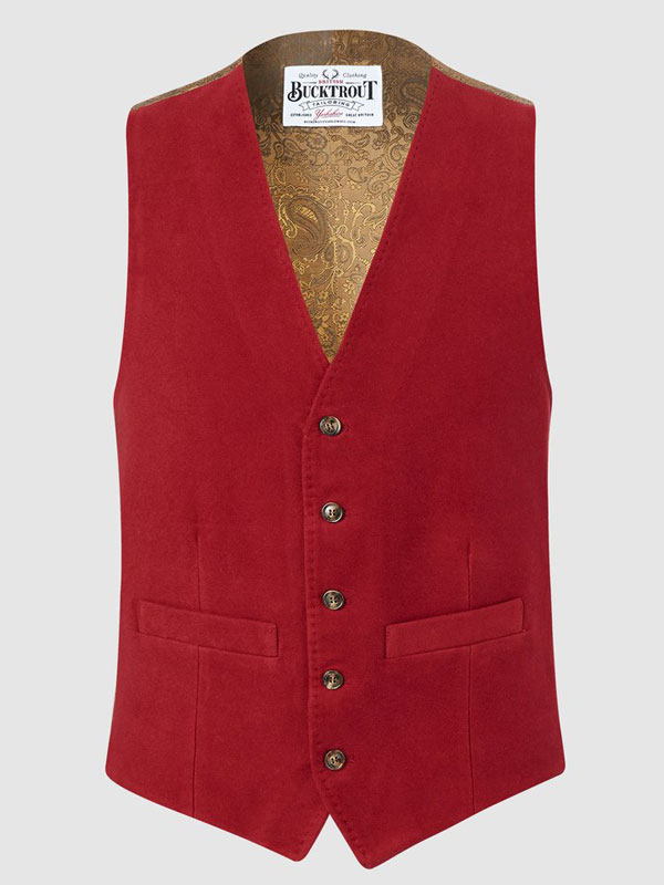 Vestje_Moleskin__IAIN_WAISTCOAT___Red