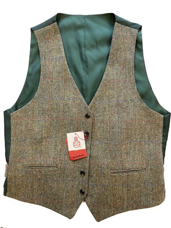 DF Harris Tweed Waistcoat 630