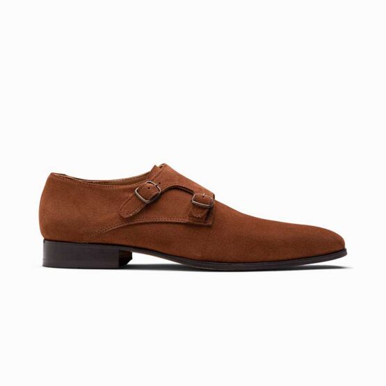 Paulo Bellini gesp schoenen Suede cognac