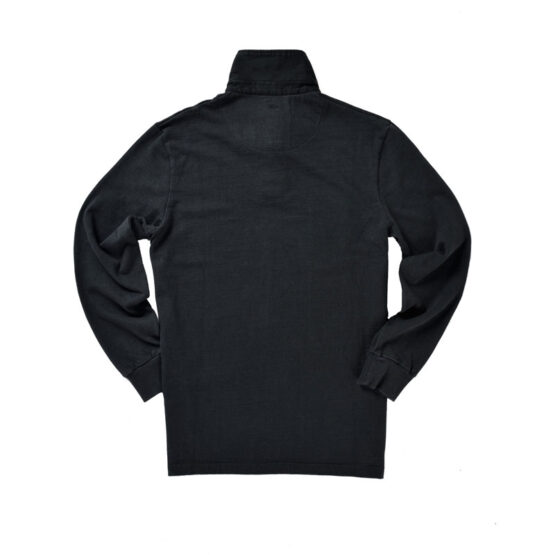 Classic Black With Black Collar 1871 Rugby Shirt - Afbeelding 4