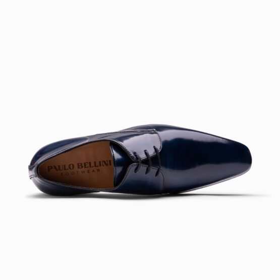 Paulo Bellini Geklede Schoen Lucca Leather Blue - Afbeelding 4