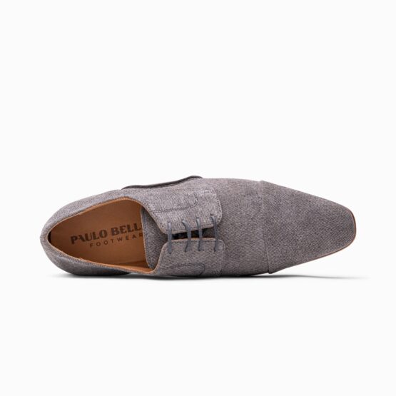 Paulo Bellini schoenen Massa Suede Light Grey - Afbeelding 4