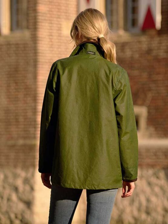 Wellington Wax Coat Summer, Green - Afbeelding 3