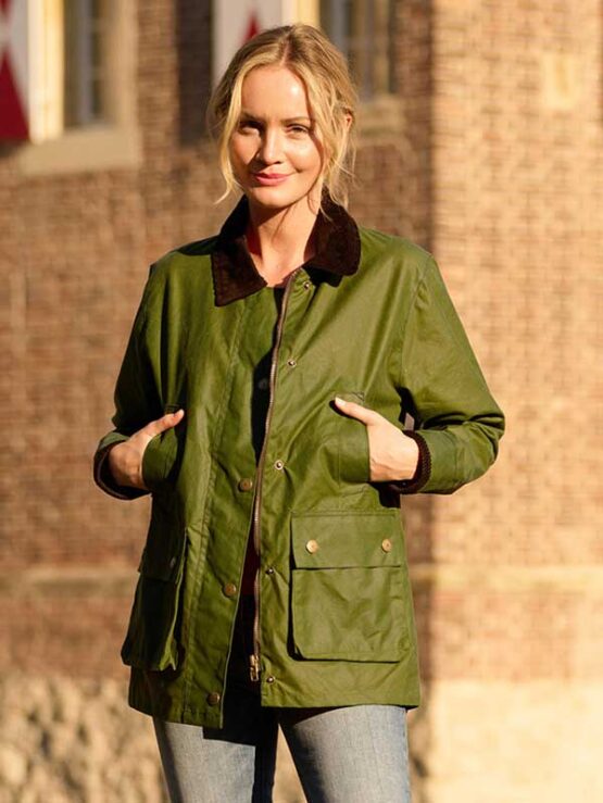 Wellington Wax Coat Summer, Green - Afbeelding 2