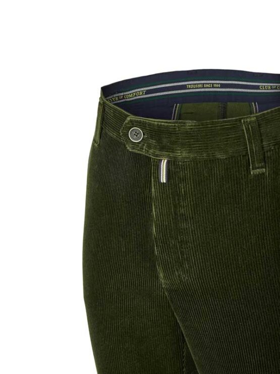 Pantalon Brede Rib Groen - Afbeelding 3