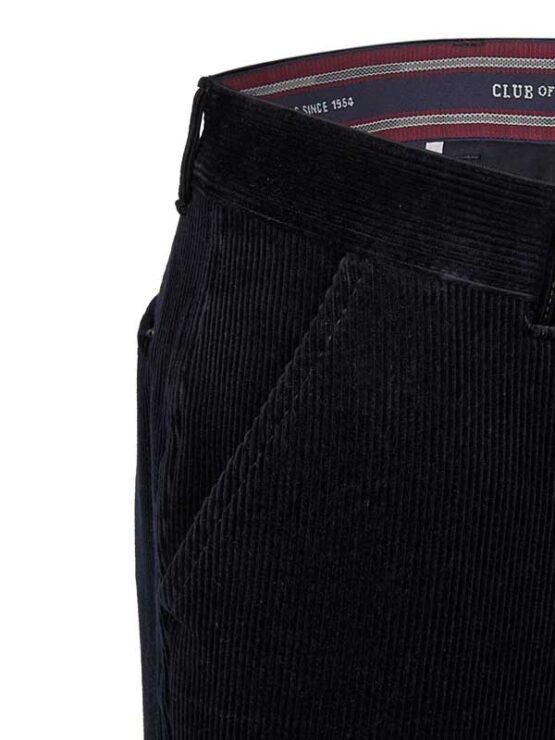 Pantalon Brede Rib Donker Blauw - Afbeelding 3