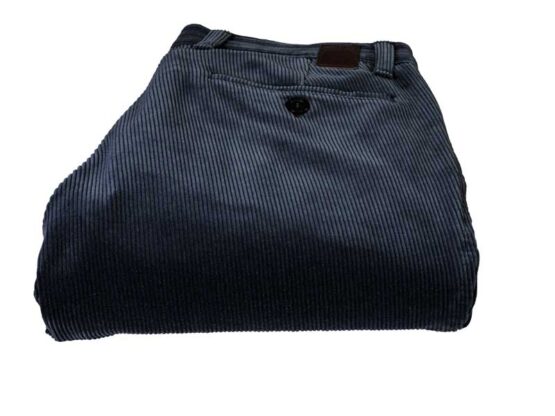 Pantalon Brede Rib Donker Blauw - Afbeelding 5