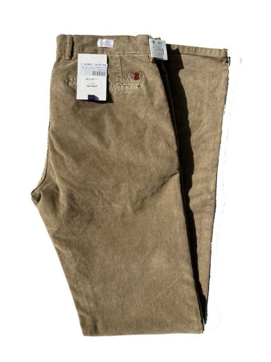 Chino Noterman Smalle Rib Beige