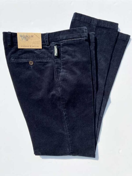 Wellington, Rib broek Navy