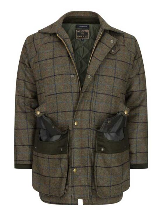 Shooting Jacket, Moon Tweed Castleton Green - Afbeelding 3