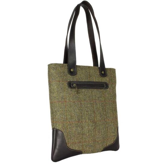 Otley Tote Harris Tweed Handbag mustard - Afbeelding 2