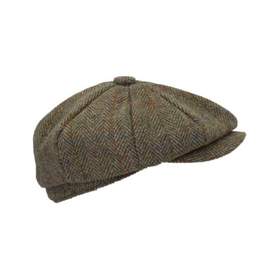 Bakerboy cap 630 Harris Tweed - Afbeelding 3