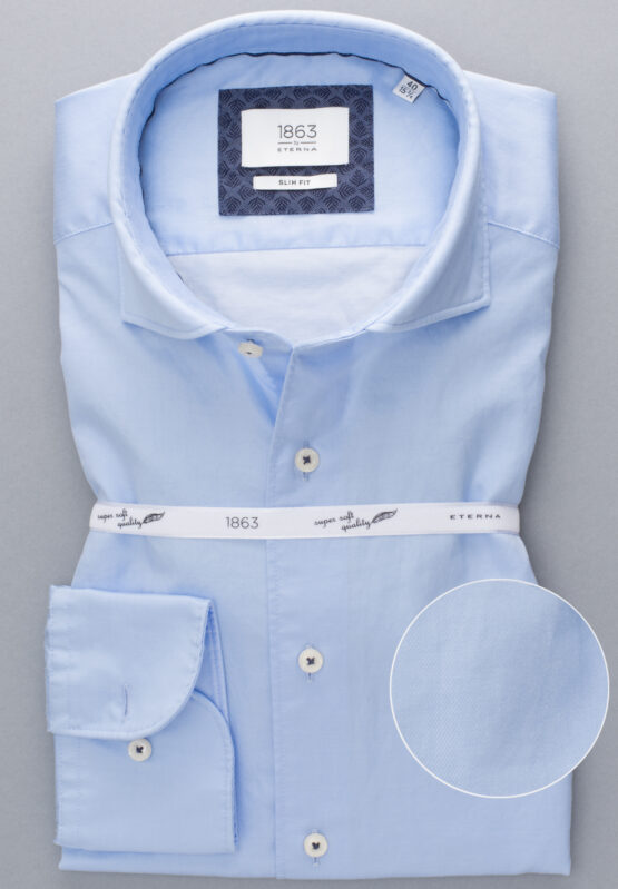 Shirt Eterna Licht Blauw - Afbeelding 2