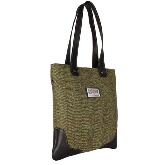 Otley Tote Harris Tweed Handbag mustard