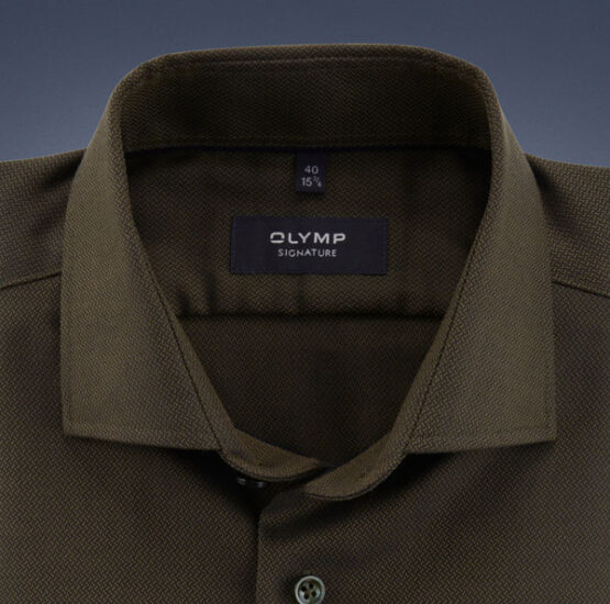 OLYMP SIGNATURE, tailored fit, Olive - Afbeelding 2