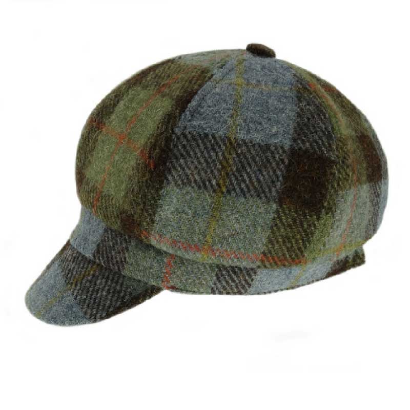Harris_Tweed_One_Size_Ladies_Cap_in_MacLeod_Tartan Harris_Tweed_One_Size_Ladies_Cap_in_MacLeod_Tartan