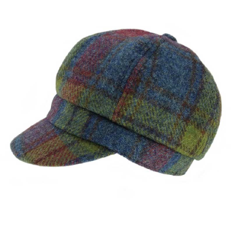 Harris_Tweed_One_Size_Ladies_Cap_in_Multi_Colour_Tartan Harris_Tweed_One_Size_Ladies_Cap_in_Multi_Colour_Tartan